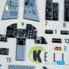 Kelik K72071 F-15J Eagle  interior  3D decals for PLATZ kit (1/72)